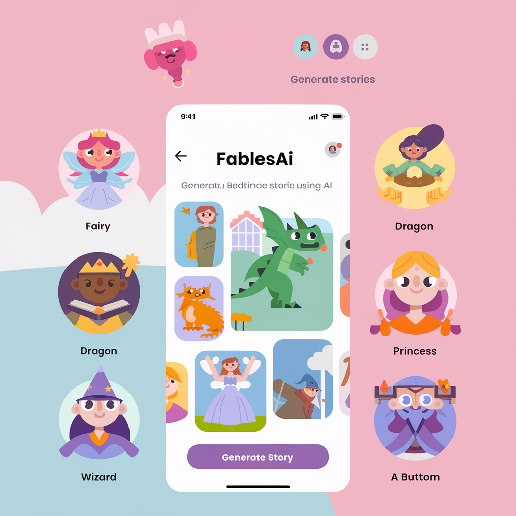 FablesAI App Screenshot